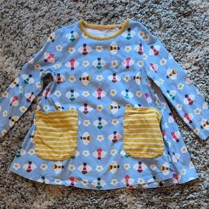 Mini Boden Bee Tunic Size 6-7